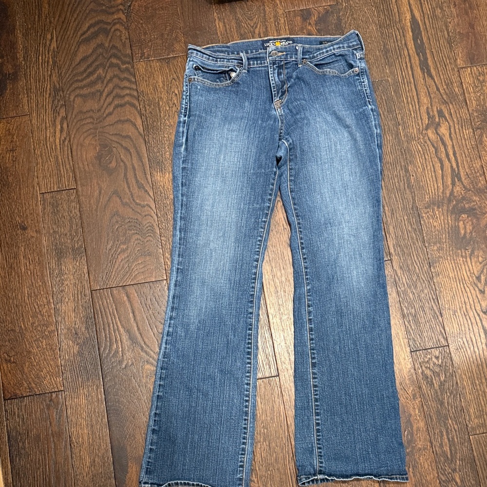 Lucky Brand Blue Flare Jeans (Vintage)